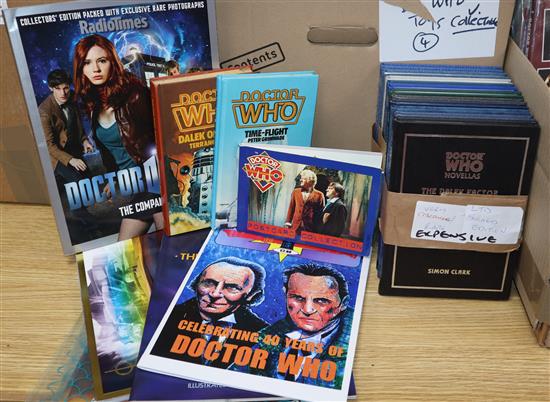 Doctor Who - Publications, Magazines and Telos Novellas, hbk, 2000-2004 (five signed Deluxe versions)